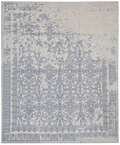 Wool / Silk Ferrara Grey Rug