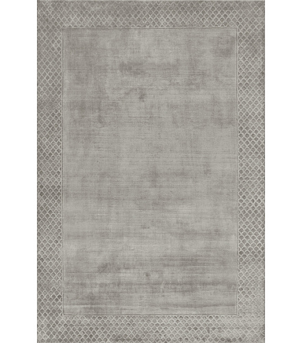 Frame Tencel Hand-Loomed Rug