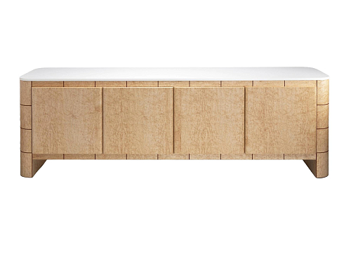 Soft Cage Oak Sideboard