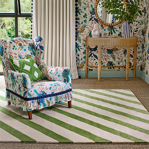 Peridot Straw Rug