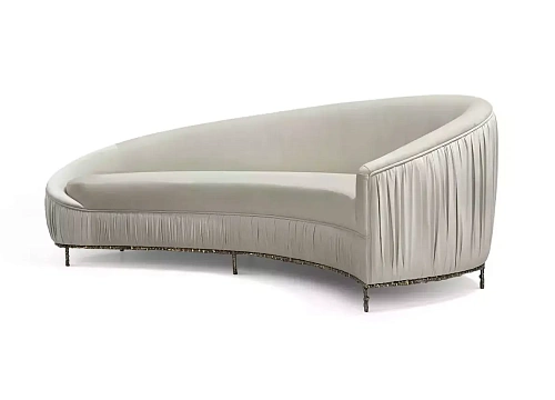 Vamp Metal Base Sofa