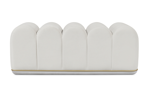 Sweet Swirl Light blue Bench