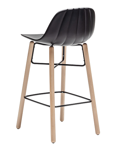 Babah W SG-65 Black Bar Stool