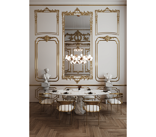 Obsidian Oval Estremoz Dining Table