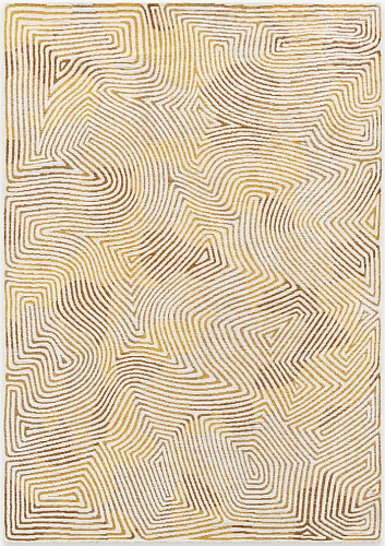 Yellow Hippy Rug