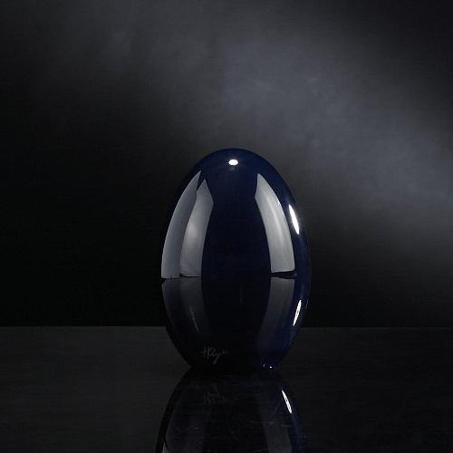 Black Glass Small Egg