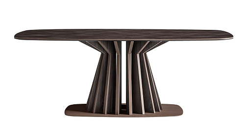 Dark Rectangular Dining Table