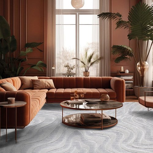 Venere Grigio Perla Contemporary Rug