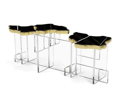 Nero Obsidian XL Side Table