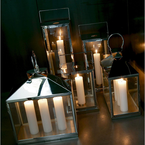 Pyramid Medium Outdoor Lantern