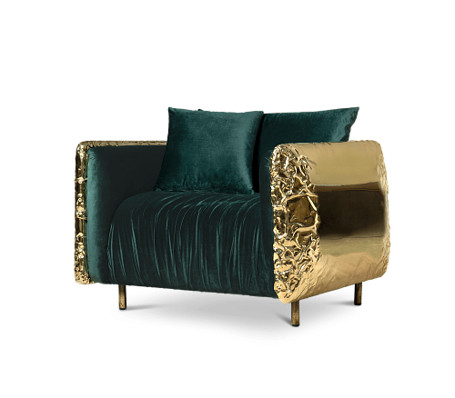 Imperia Green Armchair