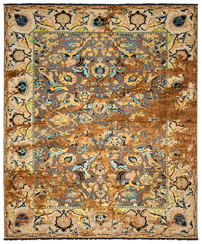 Polonaise Euston Sky Wool / Silk Rug