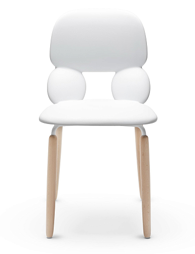 Nube W White Chair