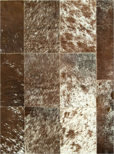 Dorion Cowhide Brown Rug
