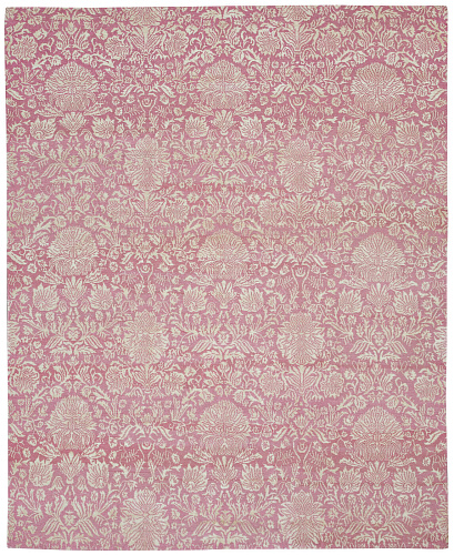 Hand-Knotted Verona Pink Rug