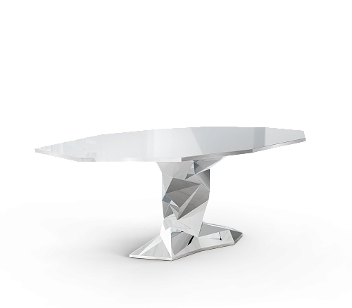 Bonsai Silver Luxe Dining Table