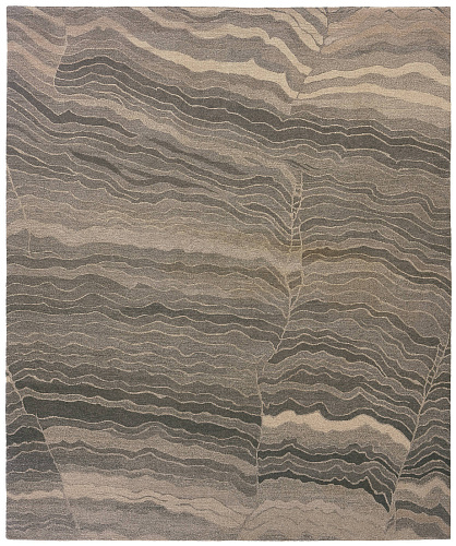 Hand-Knotted Hindukush Grey Rug