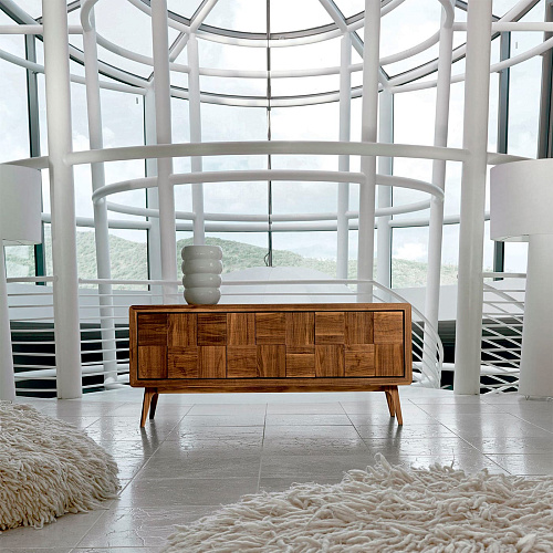 Artes Squared Brown Sideboard