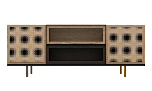 Ash Wood Sideboard