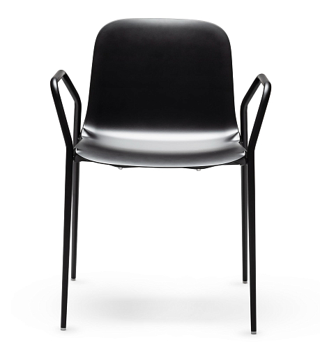 Dogo P Black Chair (2-Piece Set)