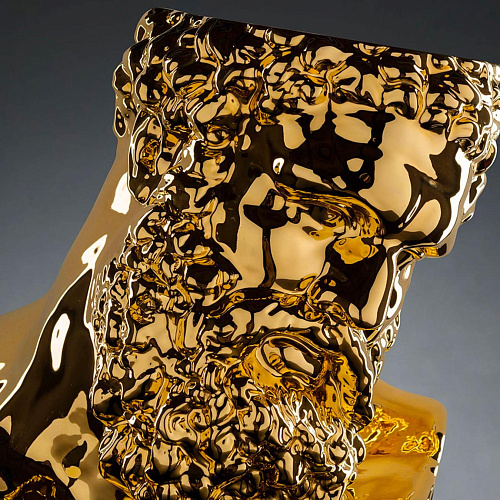 Ercole Gold Side Table