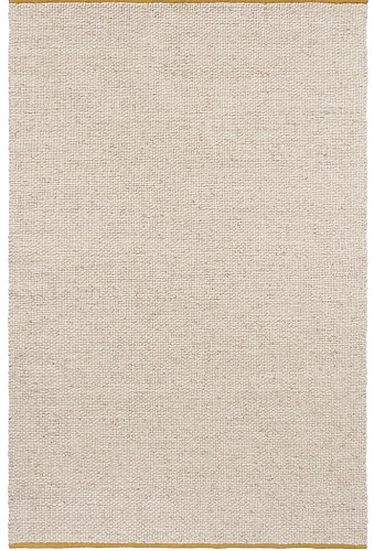 Warm White Plain Rug