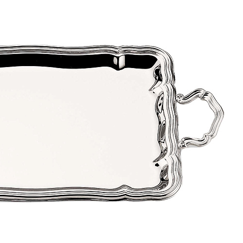 ‘700 Silver-Plated Tray with Handles