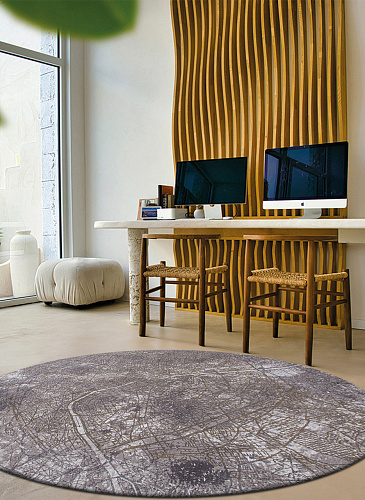 Space Trip Round Rug