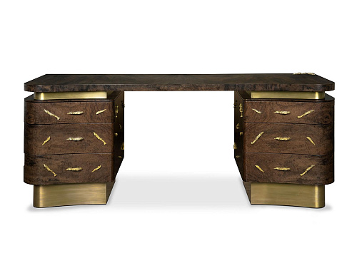 Designer Wood Desk