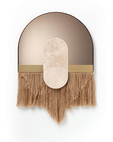 Souk Ecru Cream Decorative Wall Mirror