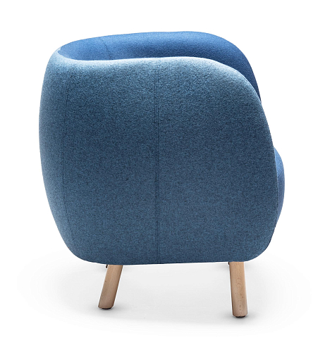 Mousse P Blue Armchair