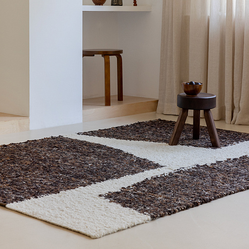 Chocolate Cream Base Rug