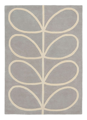 Giant Leaves Handwoven Wool Rug