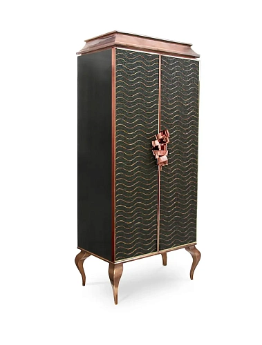 Mirage Organic Feather Armoire