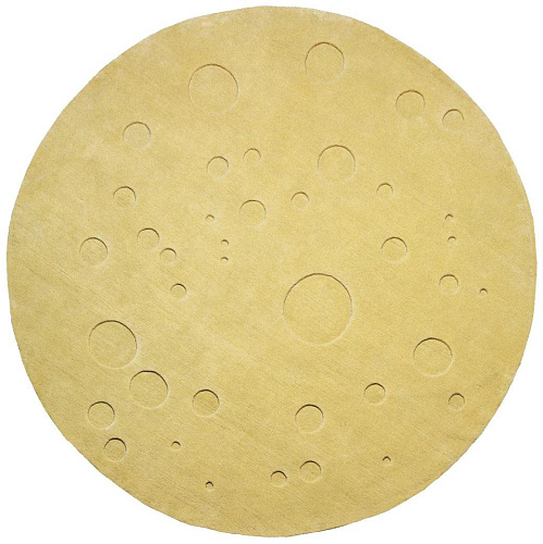 Moon Round Hand-Woven Rug