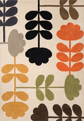 Floral Hand-Tufted Wool Rug