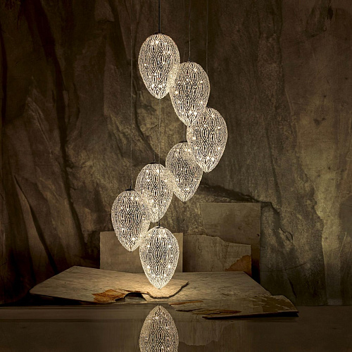 Arabesque Egg Pendant Light