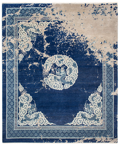 Dragon Hand-Knotted Rug