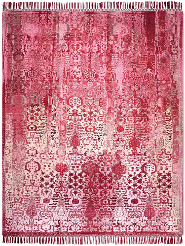 Woods Strawberry Hand Knotted Rug