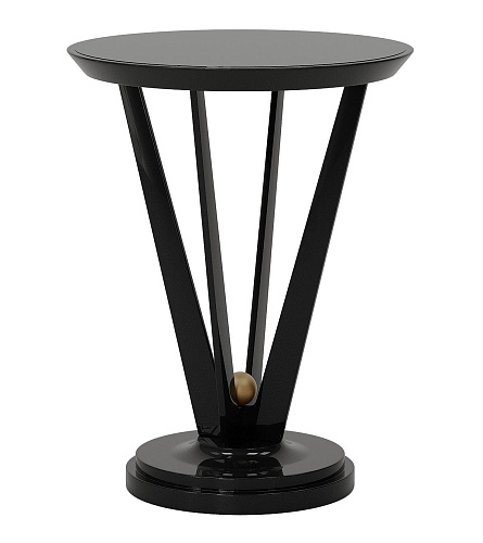 Black Side Table C