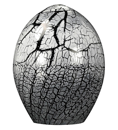 Crystal Egg Crackled Dark