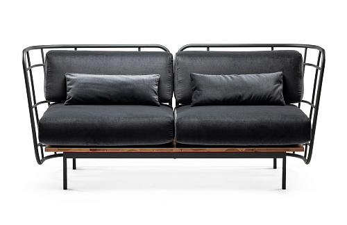 Jujube D Black Outdoor Sofa