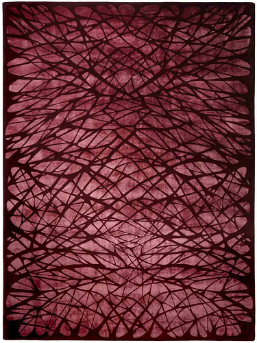 Dresden Red Hand Knotted Rug
