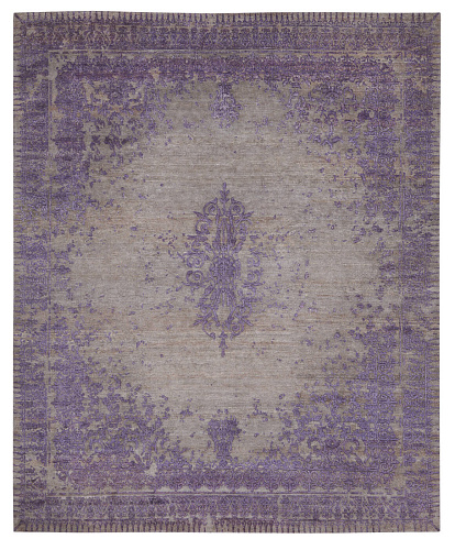 Ferrara Purple Medallion Rug