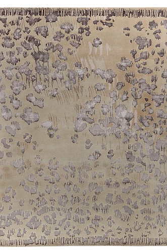 Hand-Knotted Abstract Rug