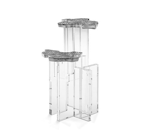 Celeste Silver Side Table