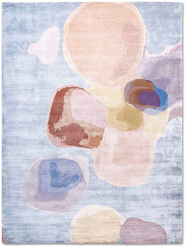 Pastel Hand-Woven Rug