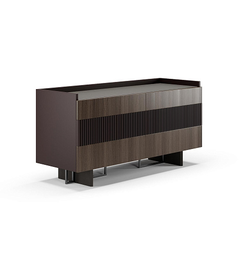 Keith Dark Low Sideboard