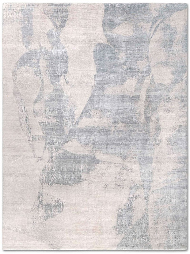 Grey / Beige Exquisite Handmade Rug