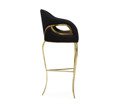 Chandra Highback Bar Stool